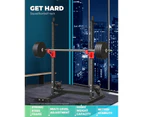 Finex Squat Rack Adjustable Barbell Rack Bench Press Weight Lifting Home Gym Excerise