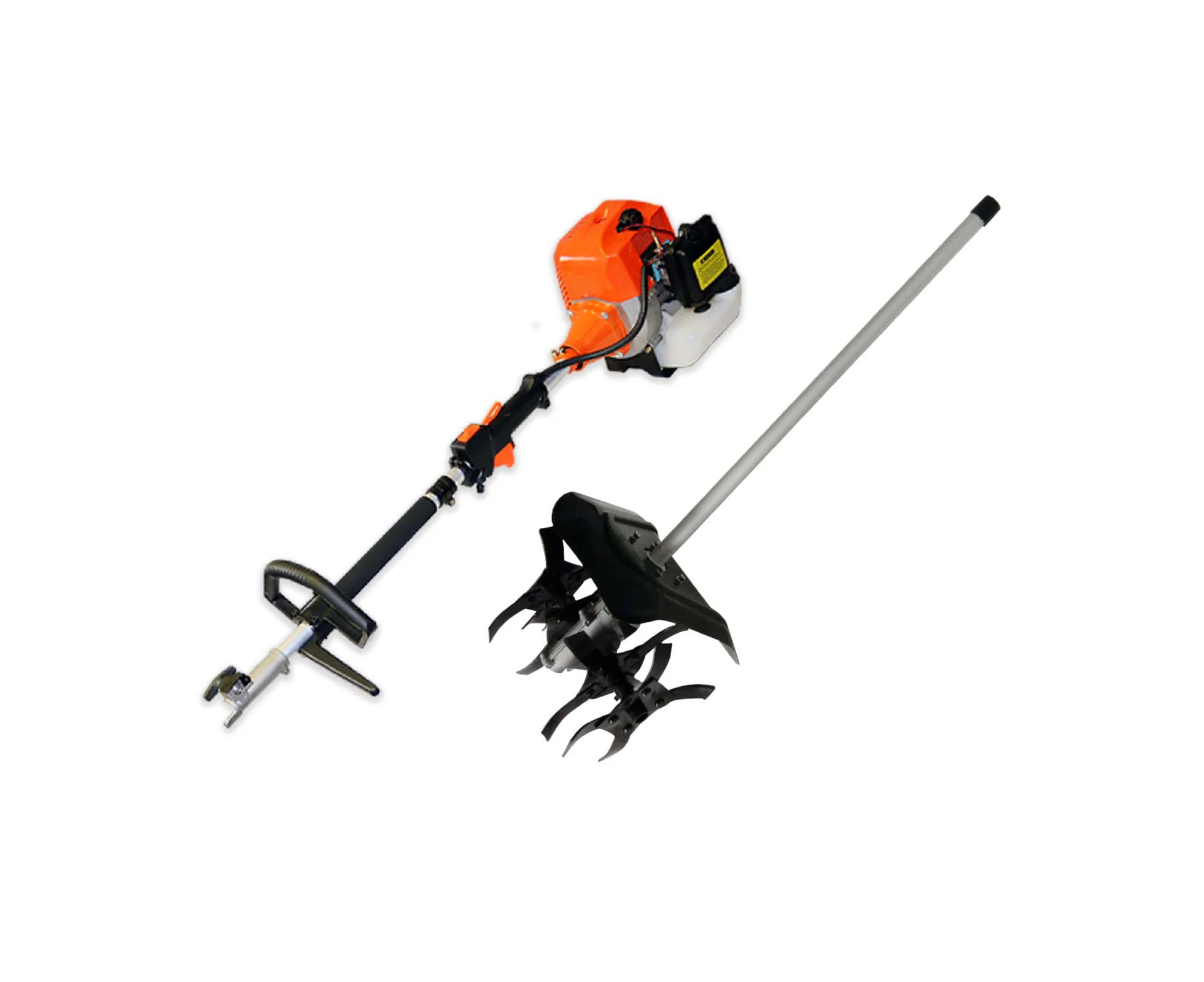 65cc Mini Tiller attachment and Multi Tool power head combo