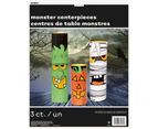 Halloween Monster Totem Centrepieces (Set of 3)