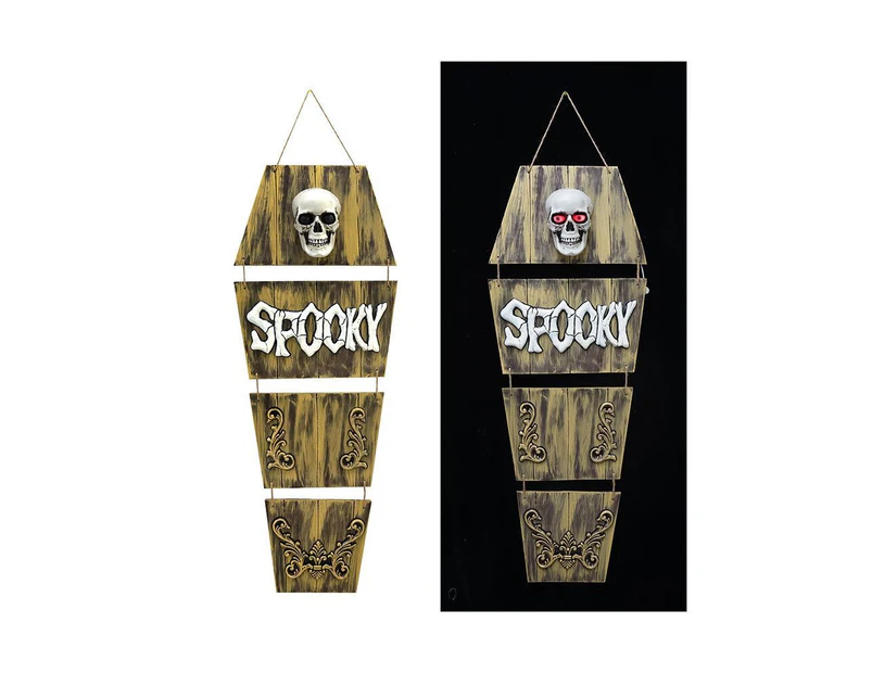 Animated Spooky Coffin 1.5m