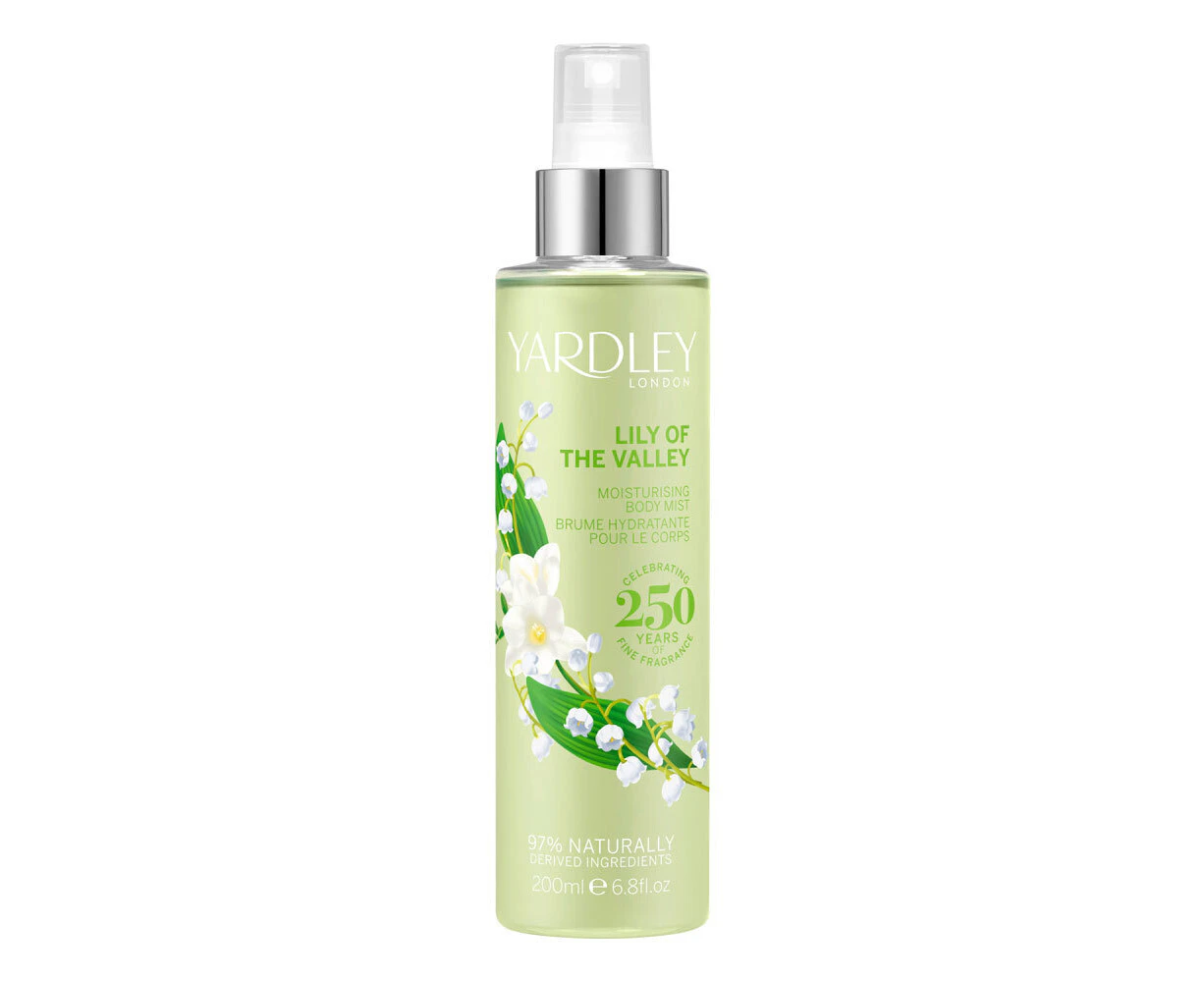 Lily of The Valley by Yardley London Body Mist 200ml