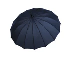 Doppler Liverpool 16 Rib Umbrella Navy