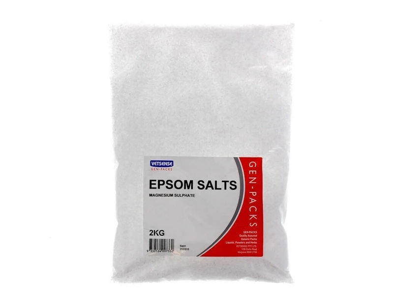 Gen Pack Epsom Salts Animal Feed Electrolyte Supplement 2kg