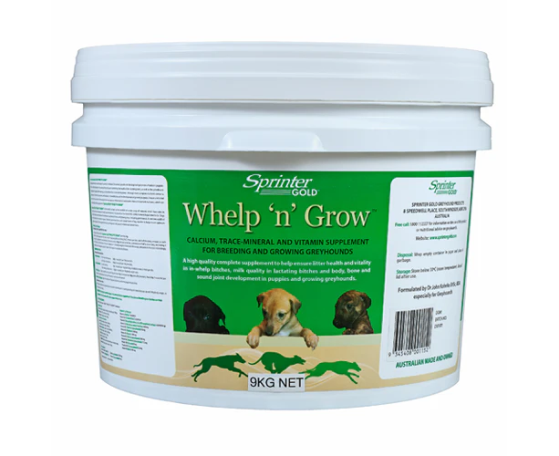 Sprinter Gold Whelp N Grow Breeding & Growing Greyhound Supplement 9kg