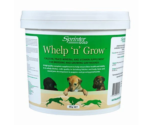 Sprinter Gold Whelp N Grow Breeding & Growing Greyhound Supplement 4kg