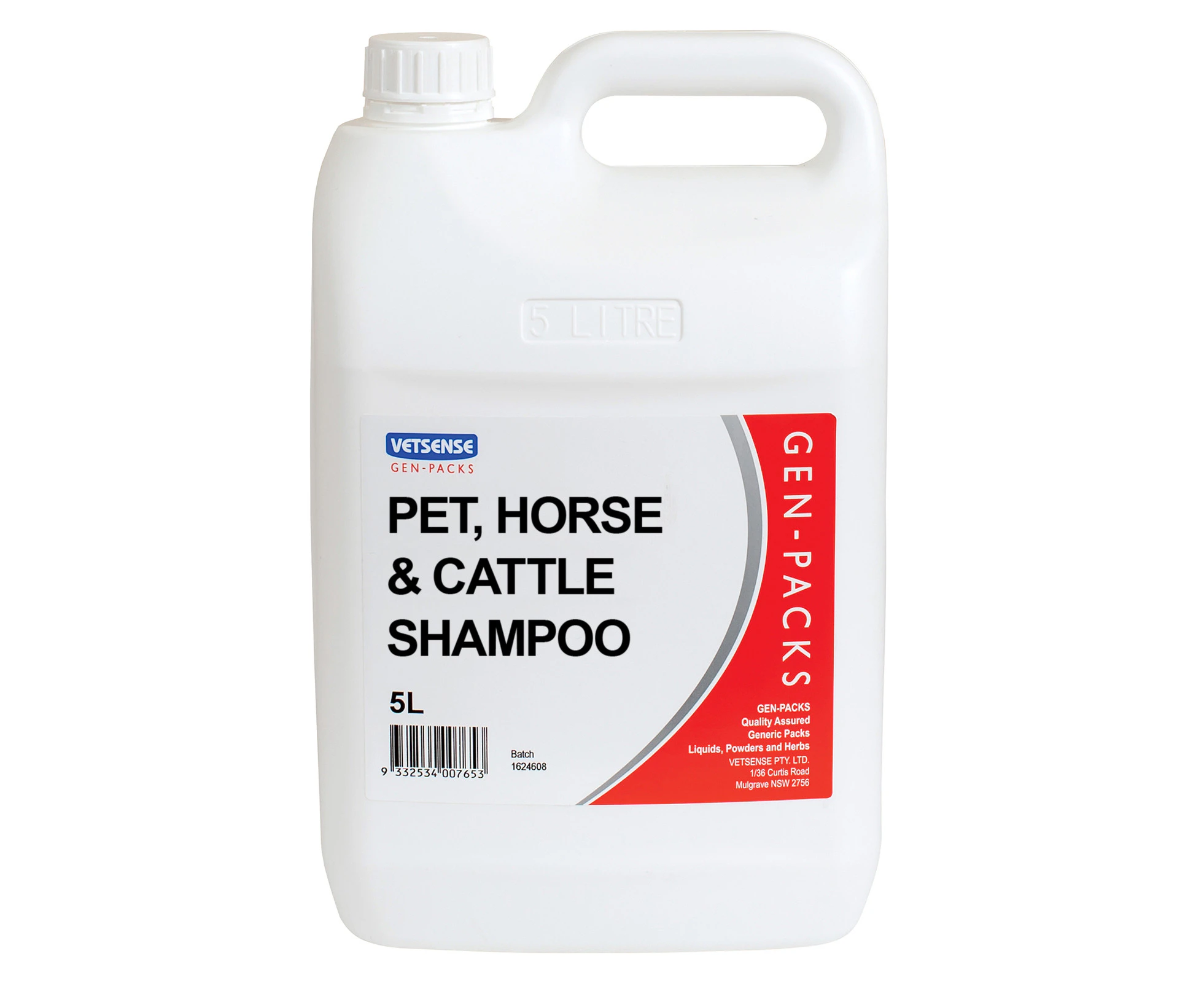 Gen Pack Horse Gently Cleanse Grooming Shampoo 5L