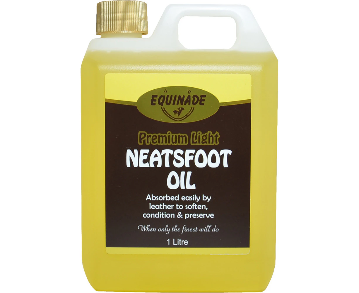 Equinade Light Neatsfoot Oil for Horse Personal Leather Care 1L