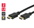 Nnekg Hdmi Cable 2.0 Ultra Hd High Speed With Ethernet (1.5m) 2 Pack