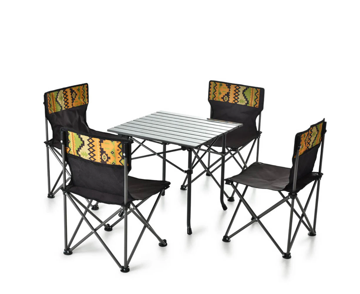 Portable Small Camping Table Chairs Set