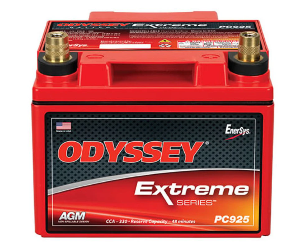 Odyssey 12V Extreme Series AGM Battery with Metal Jacket 380 CCALxWxH 168mm x 18