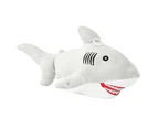 Shark Soft Stuffed Toy Animal Plush Toy Huggable Play Plushies Grey 30cm - Grey