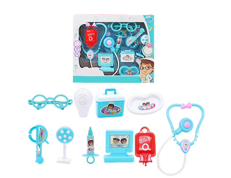 1 Set Medical Toys Creative Educational Plastic Doctor Nurse Pretend Play Kits for Kids Random Color