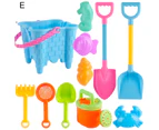 1 Set Sand Digging Tool Tough Smooth Surface Plastic Kids Beach Sand Toy for Summer  E