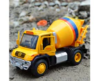 1/32 Simulation Excavator Mixer Construction Car Pull Back Model Kids Toy Gift Mixer Car