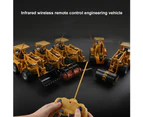 1/24 5CH Wireless Remote Control Engineering Car Excavator Vehicle Kids Toy Grapple Car
