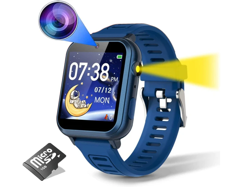 Kids Smart Watch for Boys - Smart Watch for Kids with 16 Games | Camera | Music | Alarm | Pedometer