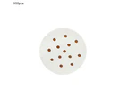 100Pcs/Set Steamer Paper More Thicken Non-stick Paper Practical Food-grade Steamer Paper Pad for Home 4Inch