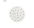 100Pcs/Set Steamer Paper More Thicken Non-stick Paper Practical Food-grade Steamer Paper Pad for Home 6inch
