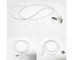 1m/50cm USB 2.0 Male to Female Data Transfer Extension Cable for iPhone Android