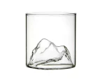 200/300ml Whiskey Glasses Unique Exquisite Workmanship Mount Fuji Craft Premium Fashion Drinking Glass for Scotch Lovers 3ML