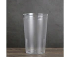 210/280/350/450ml Drinking Glass Restaurant Style Breaking Resistant Transparent Acrylic Highball Drinking Tumbler for Party S