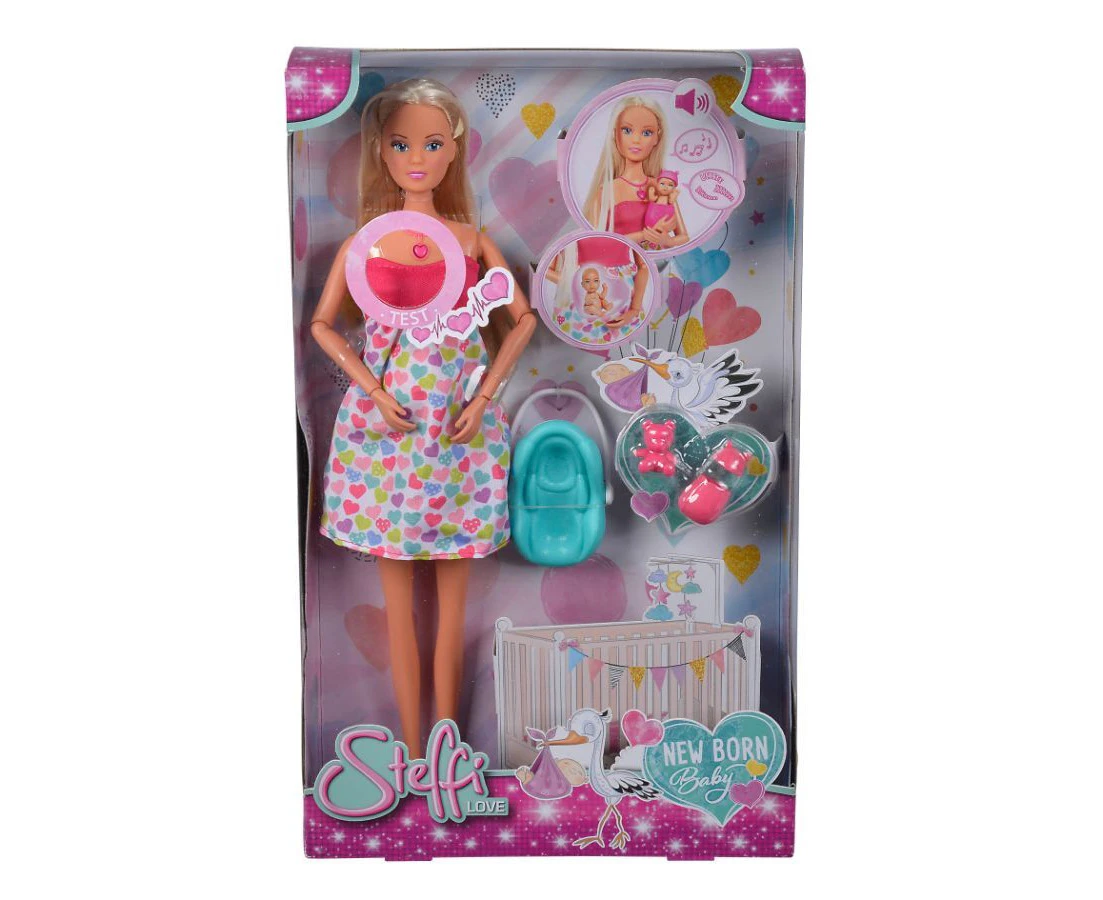 Steffi Love New Born Baby Doll & Accessories