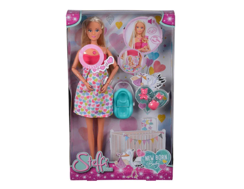 Steffi Love New Born Baby Doll & Accessories