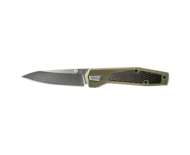 Gerber Flat Sage Green Folder Clip Pocket Folding Knife