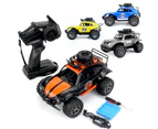 2.4G 4WD Electric Mini RC Crawler Off-road Buggy Vehicle Car Children Toy Gift Silver