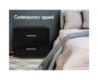 ALFORDSON Bedside Table Black