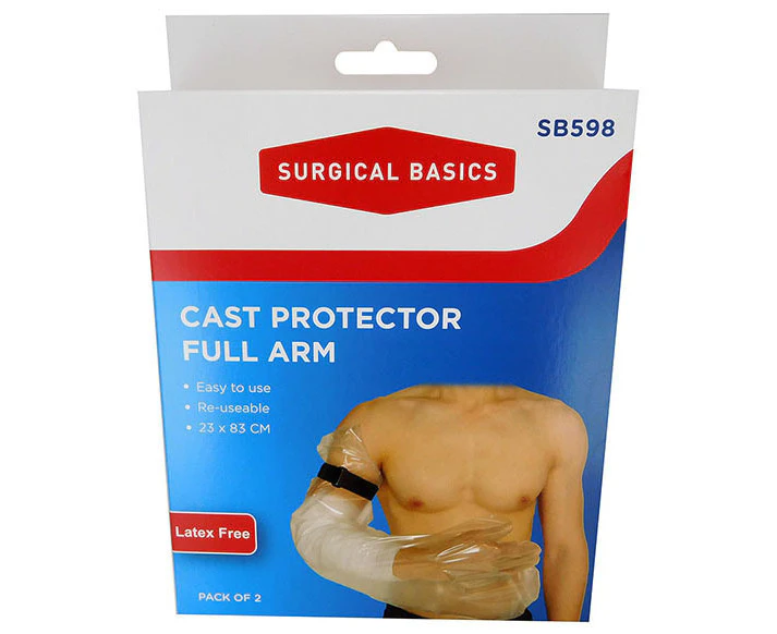 Surgical Basics Cast Protector Full Arm Pack of 2