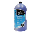 Mont Marte Signature Acrylic Paint Pump Bottle 2L - Phthalo Blue
