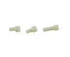 3Pcs RC Car Parts High Durability Wear Resistant Plastic RC Car Rear Front Driving Teeth for Home Light Yellow