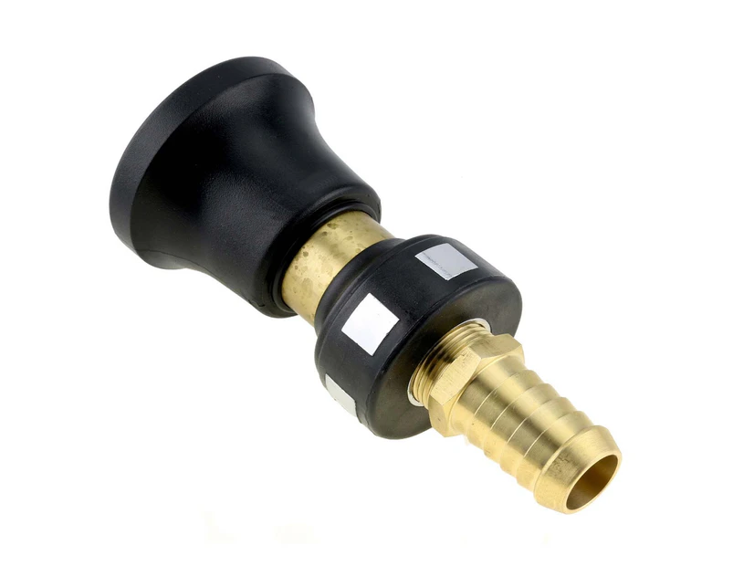 Fire Nozzle Adjustable Fire Fighting With 1 inch Hose Fitting Brass Water Pump