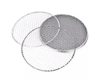 10Pcs/Set Barbecue Mesh Heat-resistant Effective Metal Multi-use Anti-rust Grilling Mesh for Gifts 3cm