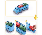 Auto Toy Polished Smoothly Fun Plastic Enlightenment School Bus Rescue Fire Truck Children Car Toy for Boys 8