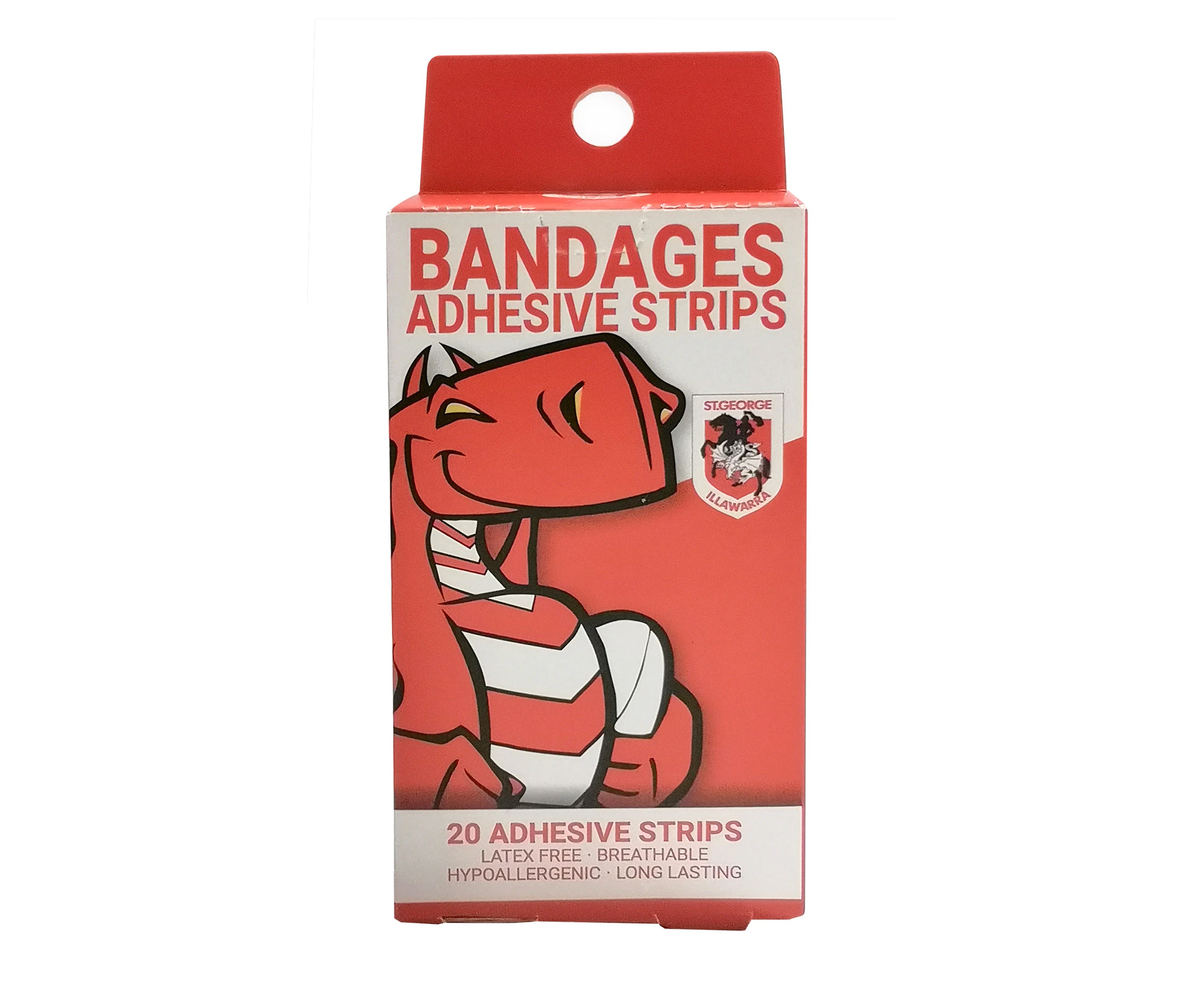 St George Illawarra Dragons NRL Mascot Bandages