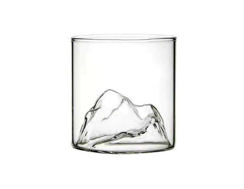 200/300ml Whiskey Glasses Unique Exquisite Workmanship Mount Fuji Craft Premium Fashion Drinking Glass for Scotch Lovers 2ML