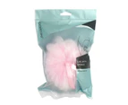 Basicare Luxe Bath Sponge Pink with Hanging Cord - Pink