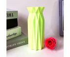 Geometric Origami Vase Flower Arrangement Pot Container Home Office Table Decor-Light Purple