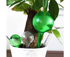Round Ball Automatic Watering Garden Home Plant Potted Flower Irrigation Device-Green L