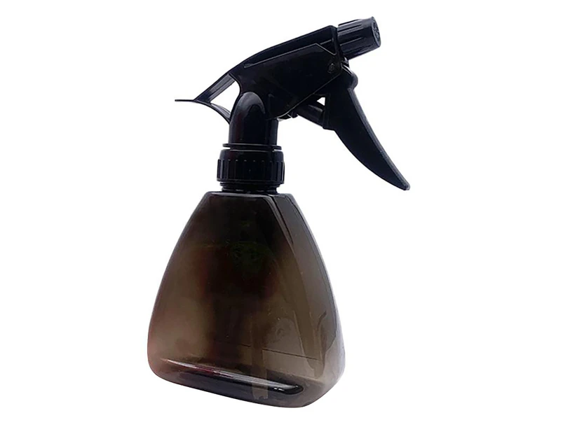 250ML Spray Bottle Multi-purpose Large Capacity Transparent Plant Flower Handheld Trigger Watering Pot for Villa Courtyard-Black