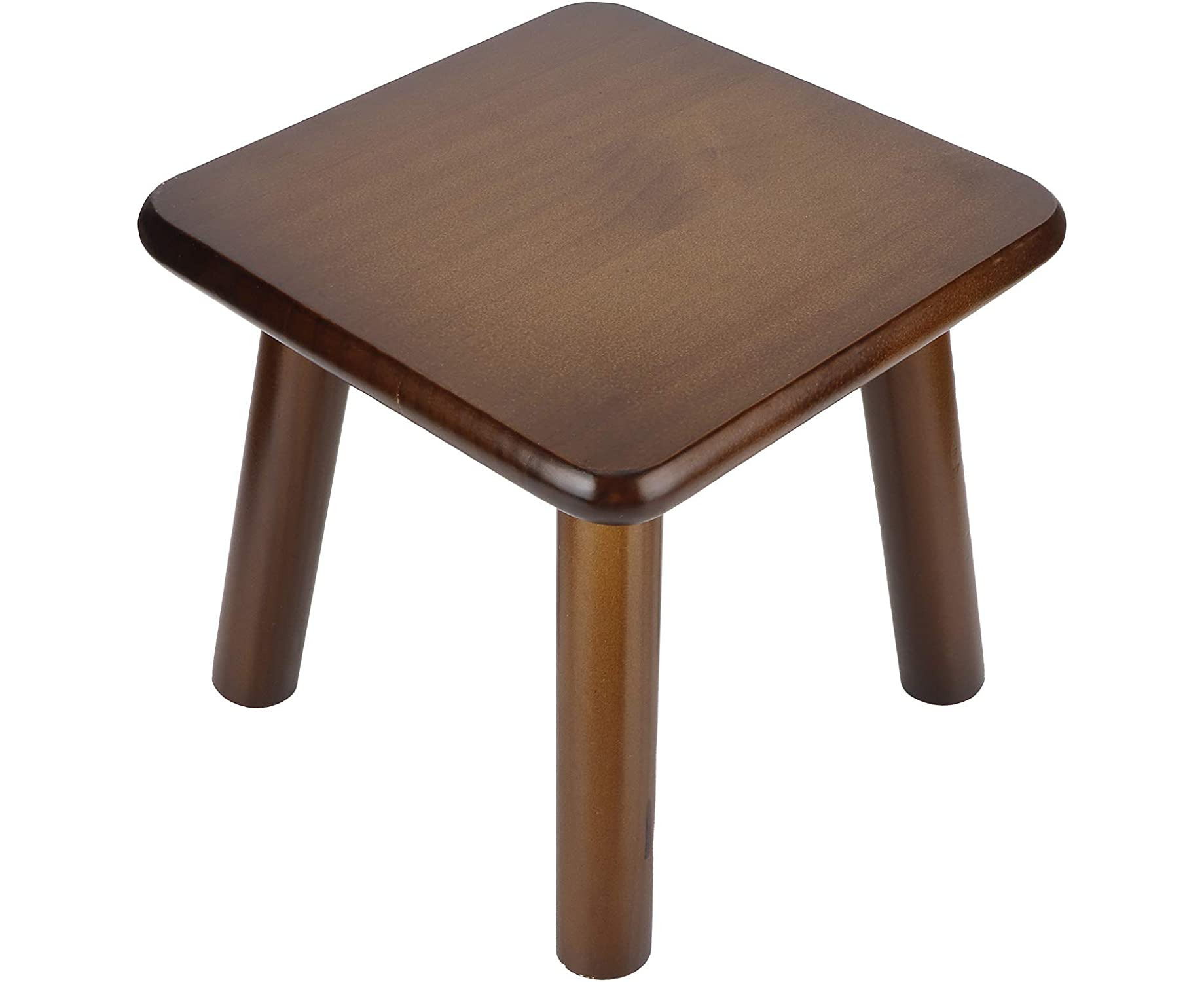 small wooden folding stool