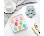 Cake Mold Food Grade Creative Shape Silicone Handmade Biscuit Fondant Mold Kitchen Tools for Home Blue