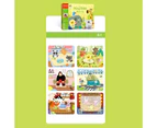 Busy Book Durable Trigger Interest Puzzle Game Self-adhesive Cartoon Print People Educational Book Children Entertainment Supply  B
