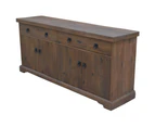 Florence  Buffet Table 180cm 2 Door 4 Drawer Solid Mango Timber Wood