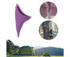 Female Urination Device, Portable Female Urinal Women Pee Funnel Allows Women Standing Up to Pee,purple