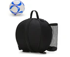 Basketball Bag Football Volleyball Softball Sports Ball Bag Holder Carrier+Adjustable Shoulder Strap Water Bottle Towel
