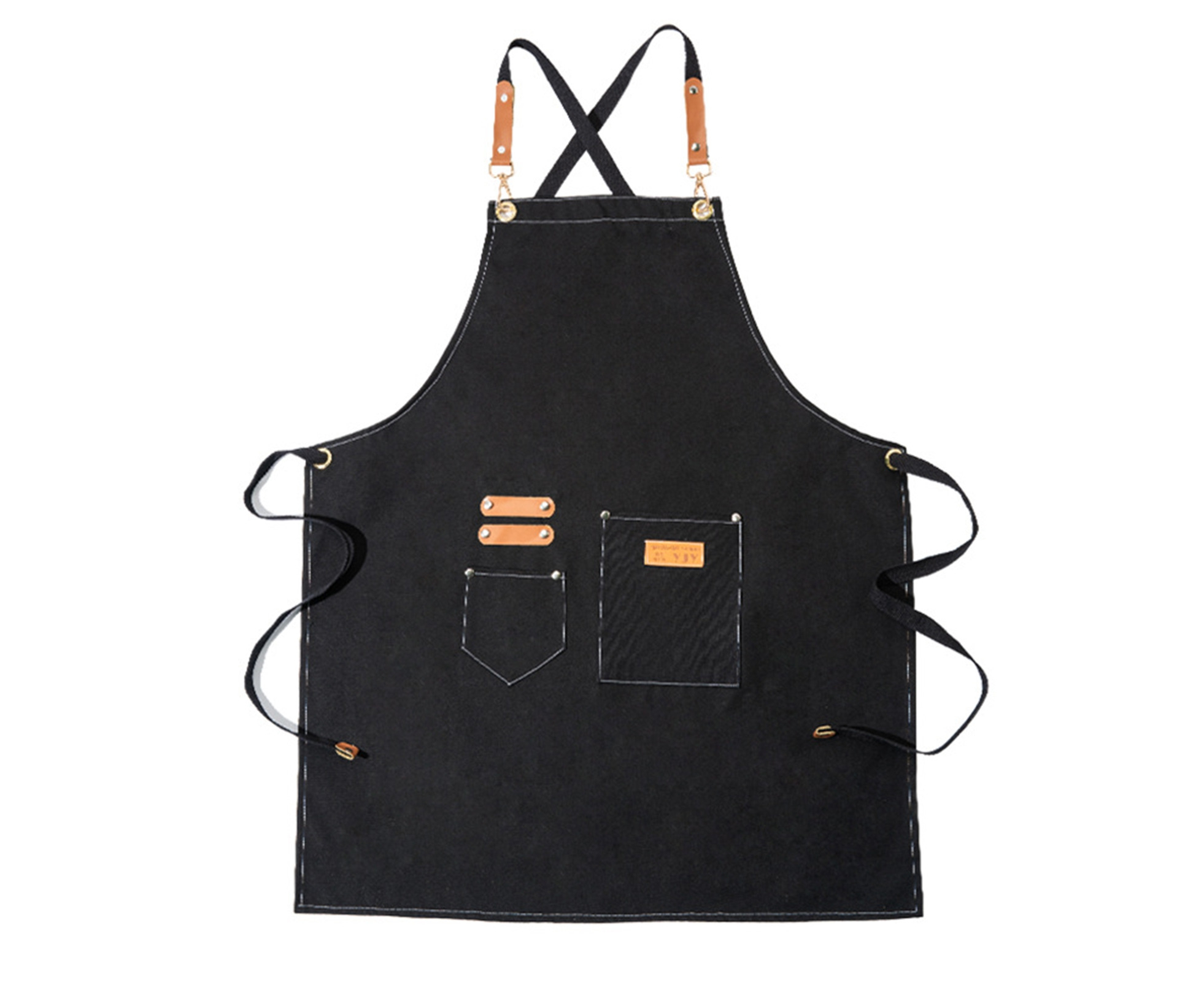 Flexible Kitchen Apron Shrinkage-proof Canvas Anti-deformed Cooking ...