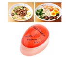 Egg Timer Mini Non-toxic Resin Pro Egg Timer for Dining Red